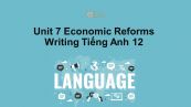 Unit 7 lớp 12: Economic Reforms-Writing