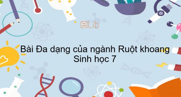 Sinh học 7 Bài 9: Đa dạng của ngành Ruột khoang