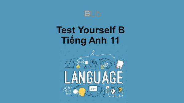 Unit 4-6 lớp 11: Test Yourself B