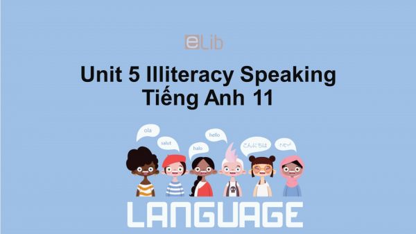 Unit 5 lớp 11: Illiteracy-Speaking