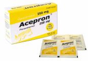 Thuốc Acepron® - Điều trị hạ sốt, giảm đau