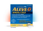 Thuốc Aleve-D® Sinus&Cold - Giảm các triệu chứng cảm lạnh, viêm xoang và cúm
