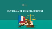 QCVN 01-190:2020/BNNPTNT