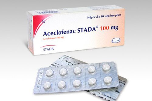 Thuốc Aceclofenac - Điều trị giảm đau, kháng viêm