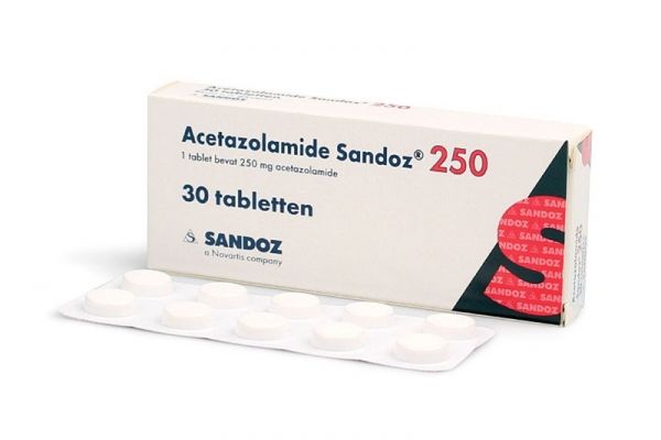 Thuốc Acetazolamide - Điều trị chứng say độ cao