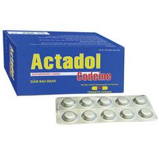 Thuốc Actadol Codeine® - Giảm đau, hạ sốt