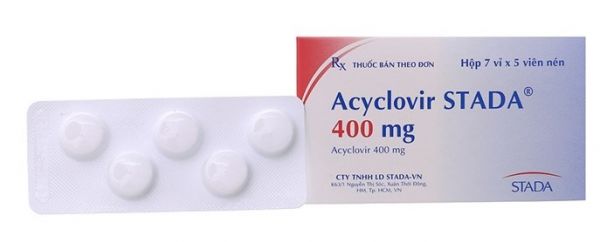 Thuốc Acyclovir 400mg - Điều trị nhiễm virus herpes simplex da và niêm mạc