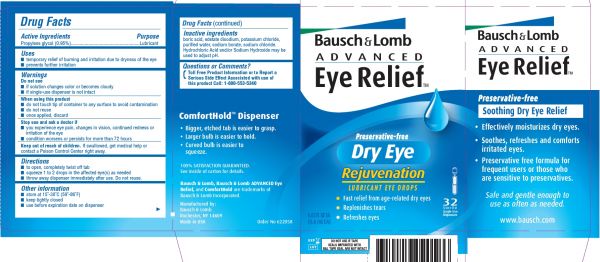 Thuốc Advanced Eye Relief® - Điều trị tình trạng mắt bị nóng và kích ứng do khô mắt