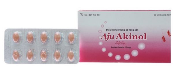 Thuốc AjuAkinol - Điều trị mụn trứng cá