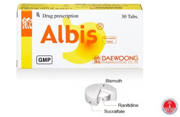 Thuốc Albis® - Điều trị loét dạ dày tá tràng, viêm thực quản