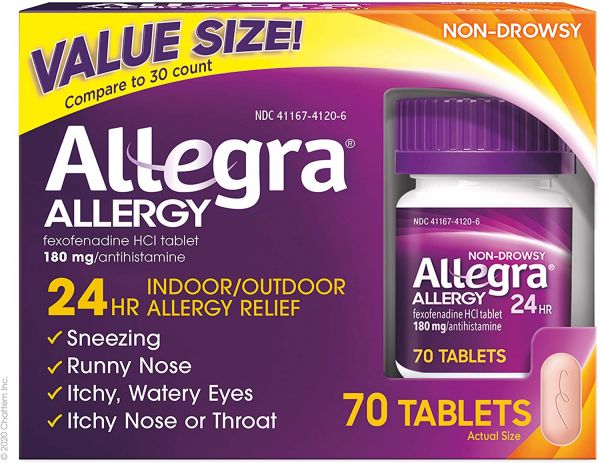 Thuốc Allegra® Allergy - Giảm các triệu chứng dị ứng