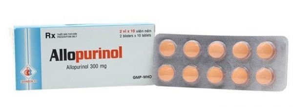 Thuốc Allopurinol-Lesinurad - Giảm lượng axit uric