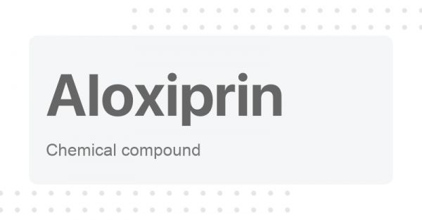 Thuốc Aloxiprin - Điều trị chứng đau nhức và sưng viêm