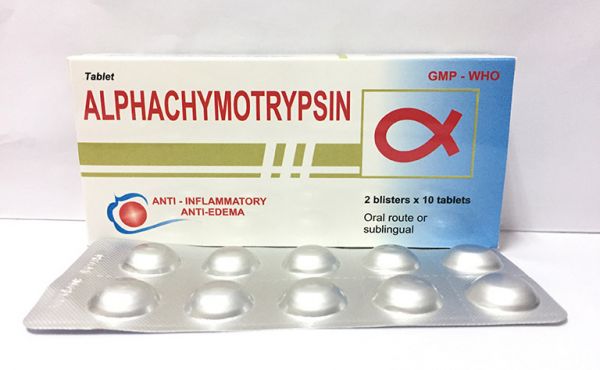 Thuốc Alpha Chymotrypsin - Điều trị kháng viêm