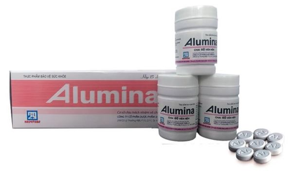 Thuốc Alumina - Điều trị viêm loét dạ dày tá tràng, dư axit trong dạ dày