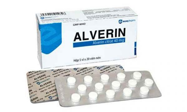 Thuốc Alverin - Điều trị sưng phù và cơn đau co thắt ở phần dạ dày dưới
