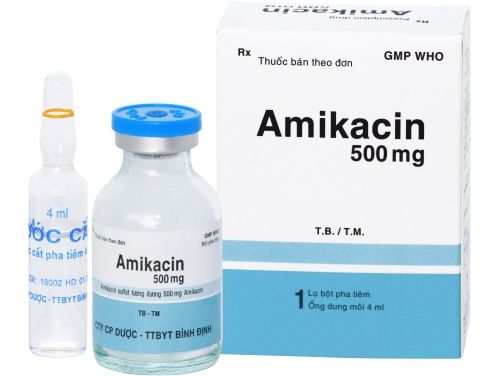 Thuốc Amikacin - Điều trị bệnh nhiễm khuẩn