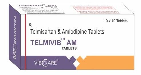 Thuốc Amlodipine + Telmisartan - Điều trị tăng huyết áp, ngăn ngừa đột quỵ