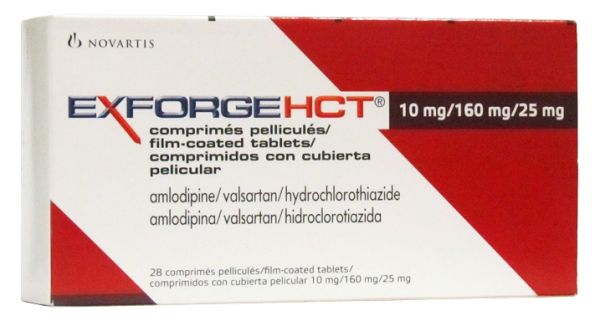 Thuốc Amlodipine + Valsartan + Hydrochlorothiazide - Điều trị tăng huyết áp