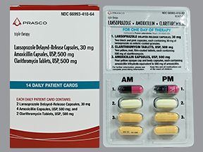Thuốc Amoxicillin – Clarithromycin – Lansoprazole - Điều trị loét dạ dày