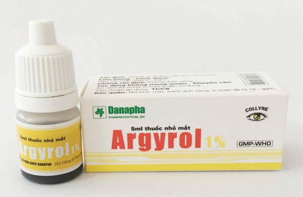 Thuốc Argyrol® - Điều trị viêm kết mạc cấp, bán cấp, viêm bờ mi
