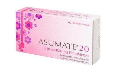 Thuốc Asumate® - Thuốc tránh thai