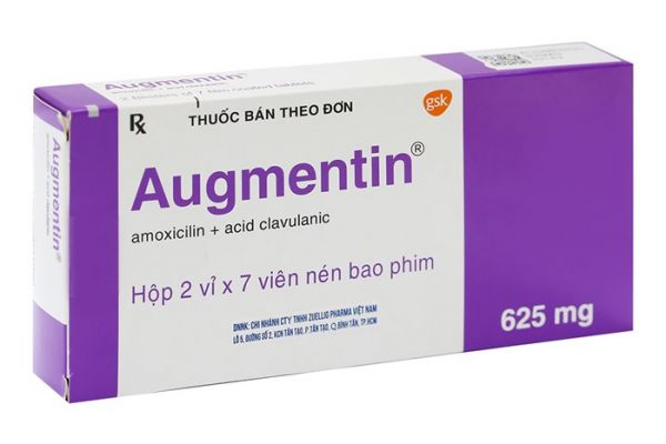 Thuốc Augmentin 625mg - Điều trị các bệnh nhiễm khuẩn