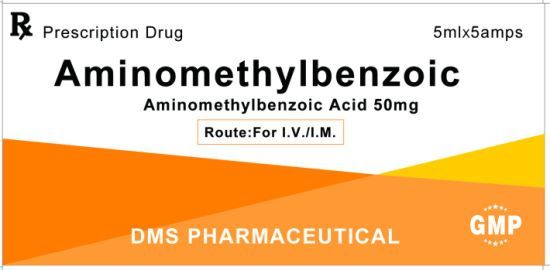 Thuốc Axit Aminomethylbenzoic - Chống tiêu fibrin giúp máu dễ đông