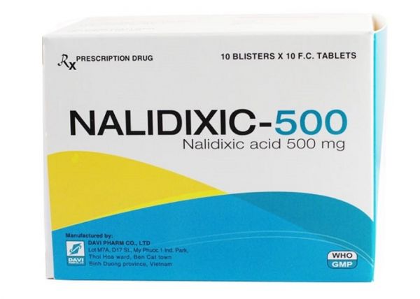 Thuốc Axit nalidixic - Điều trị nhiễm trùng đường tiết niệu do vi khuẩn