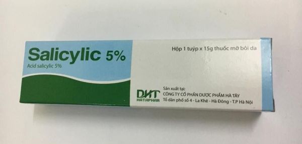 Thuốc Axit salicylic - Điều trị mụn cóc thông thường ở da và bàn chân