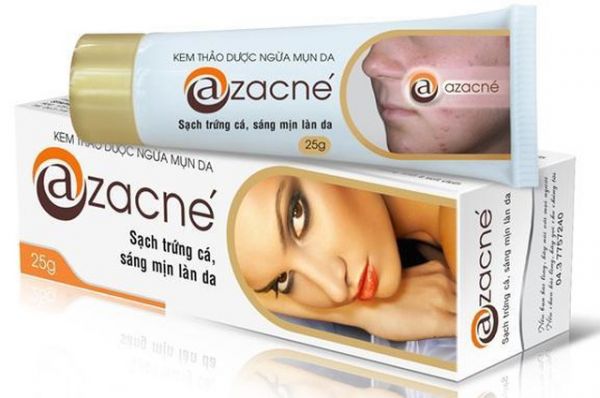 Kem thảo dược Azacné - Giảm mụn, mờ sẹo, giảm thâm nám trên da