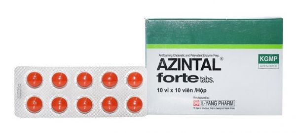 Thuốc Azintal Forte® - Điều trị thiếu hụt tiết dịch mật, men tiêu hóa