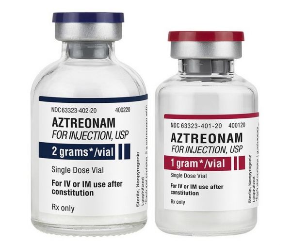 Thuốc Aztreonam - Điều trị một loạt các bệnh nhiễm trùng do vi khuẩn