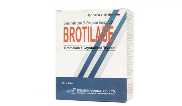 Thuốc Brotilase - Điều trị các triệu chứng viêm