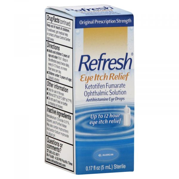 Thuốc Refresh® Eye Itch Relief - Điều trị ngứa mắt do dị ứng