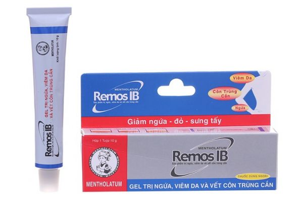 Thuốc Remos IB® - Điều trị ngứa, vết côn trùng cắn, chàm, viêm da