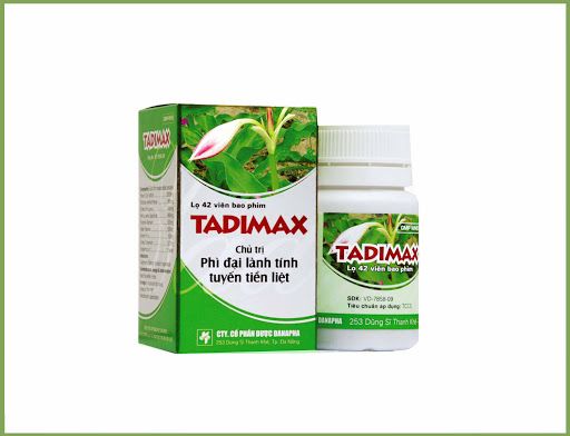 Thuốc Tadimax - Điều trị phì đại lành tính tuyến tiền liệt và u xơ tử cung