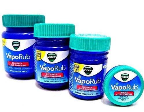 Thuốc Vicks Vaporub® - Điều trị ho, đau nhức, đau cơ, khớp