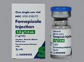 Thuốc Fomepizole - Điều trị nhiễm độc ethylene glycol hoặc methanol