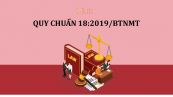 QCVN 18:2019/BTNMT về dự báo, cảnh báo lũ