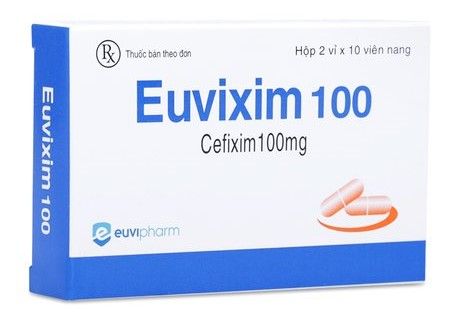 Thuốc Euvixim 100 - Điều trị trong các trường hợp nhiễm khuẩn