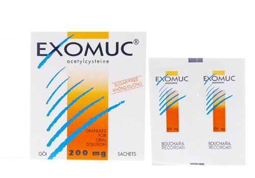 Thuốc Exomuc® - Điều trị viêm phế quản - phổi, viêm khí phế quản