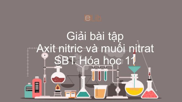 Giải bài tập SBT Hóa 11 Bài 9: Axit nitric và muối nitrat
