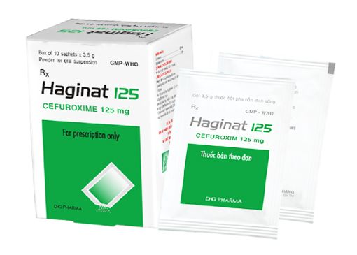 Thuốc Haginat 125 - Điều trị một số trường hợp nhiễm trùng