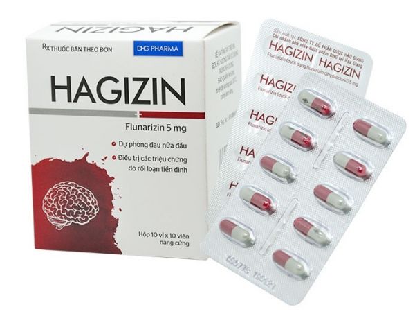Thuốc Hagizin - Điều trị triệu chứng chóng mặt, hoa mắt, ù tai, dự phòng đau nửa đầu