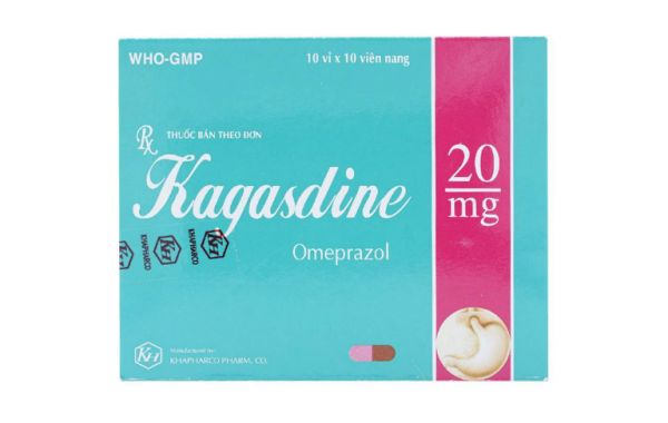 Thuốc Kagasdine - Điều trị viêm loét dạ dày, thực quản