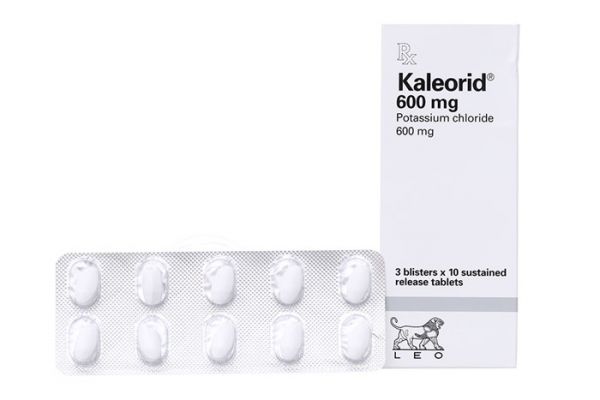 Thuốc Kaleorid® - Lợi tiểu, bổ sung kali máu