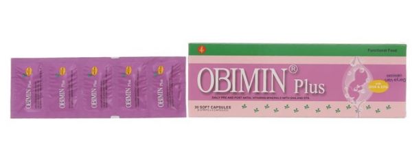 Thuốc Obimin Plus® - Bổ sung vitamin cho phụ nữ mang thai