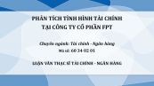 Luận văn ThS: Phân tích tình hình tài chính tại Công ty Cổ phần FPT