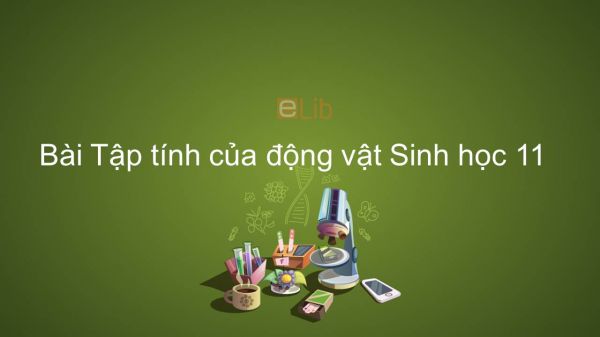 Sinh học 11 Bài 31: Tập tính của động vật